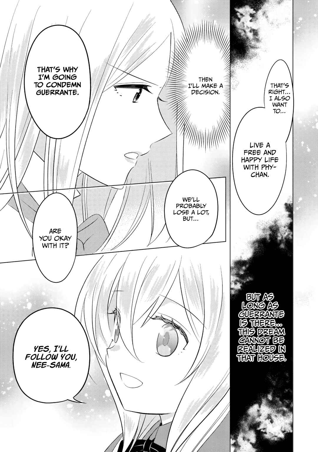 Page 24 Chapter 15 Tensei Saki wa Moumoku Youjo deshita: Zense no Kioku to Mahou o Tayori ni Ikinobimasu