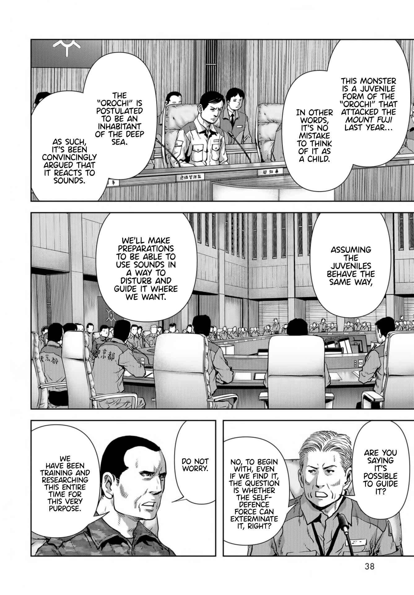 Page 34 Chapter 14 Kaijuu Jieitai