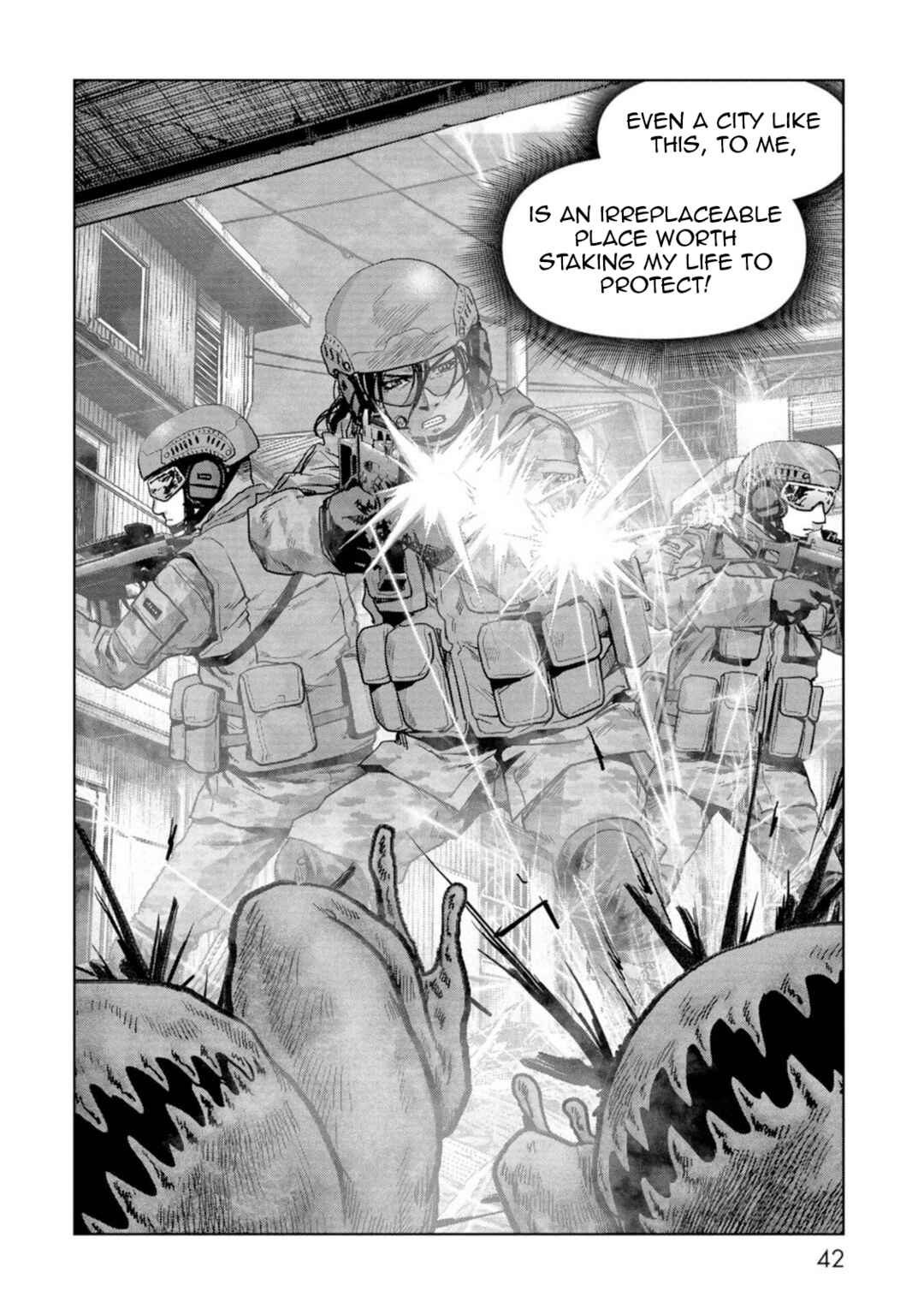Page 44 Chapter 61 Kaijuu Jieitai