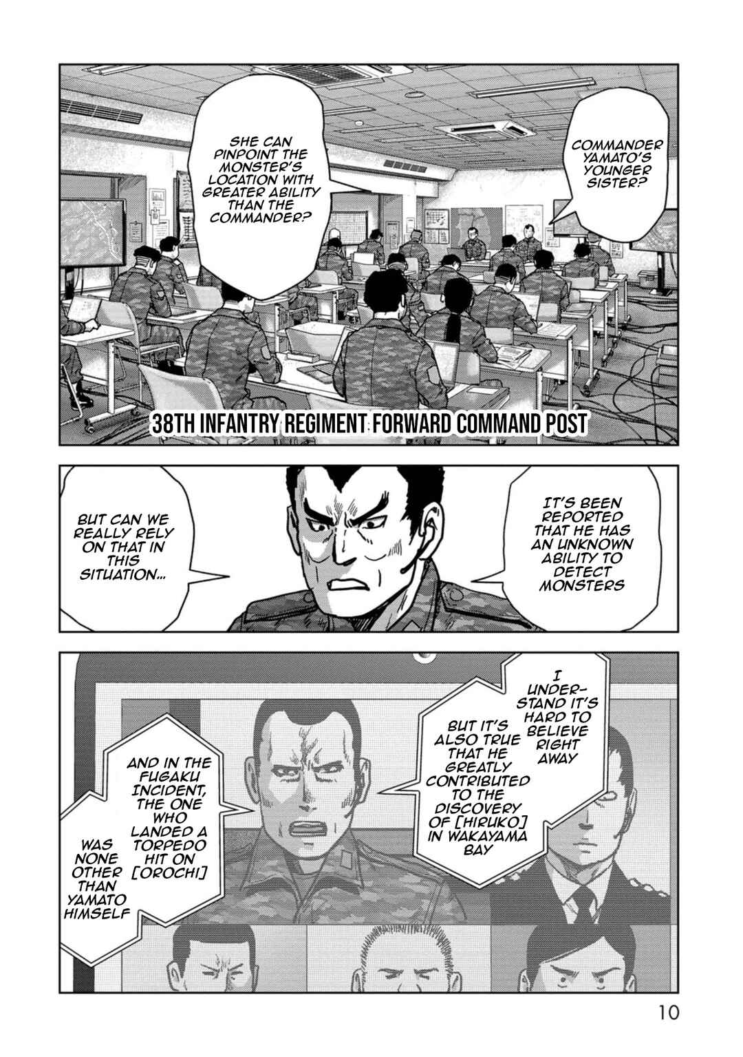 Page 12 Chapter 55 Kaijuu Jieitai