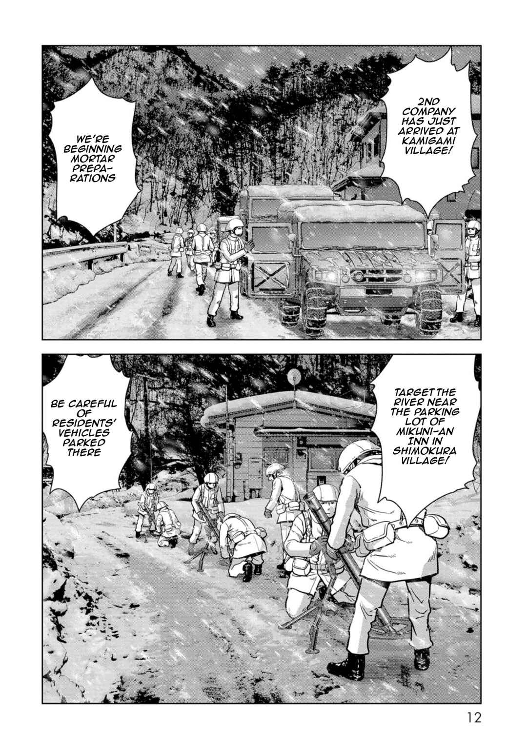 Page 14 Chapter 55 Kaijuu Jieitai