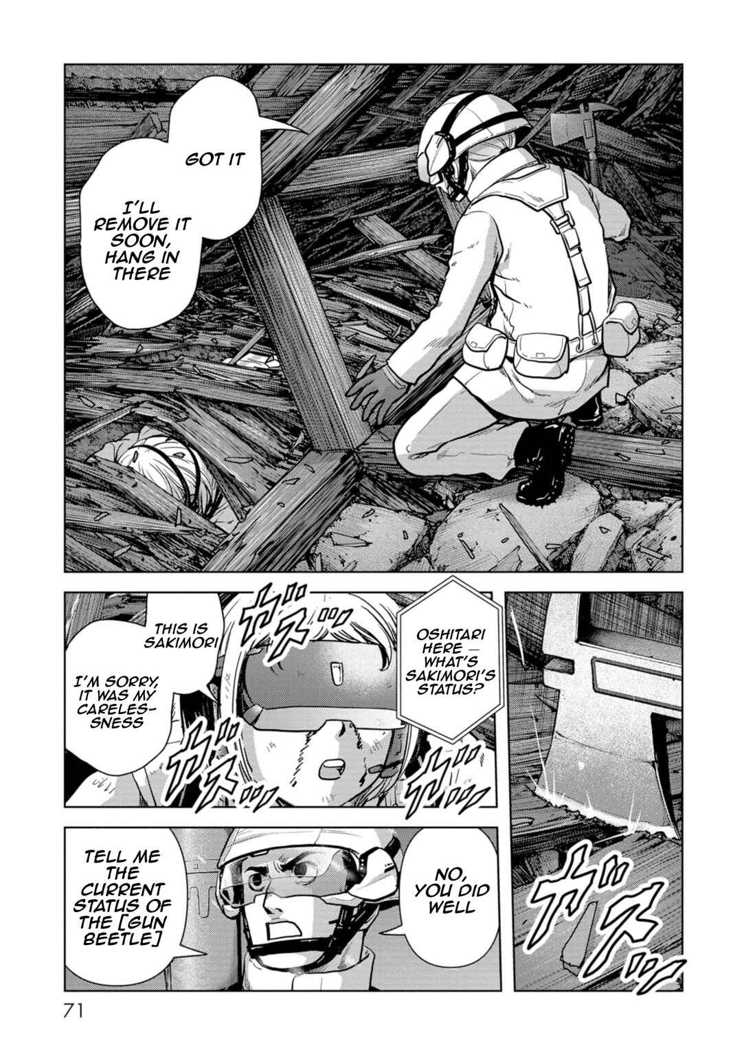 Page 72 Chapter 55 Kaijuu Jieitai