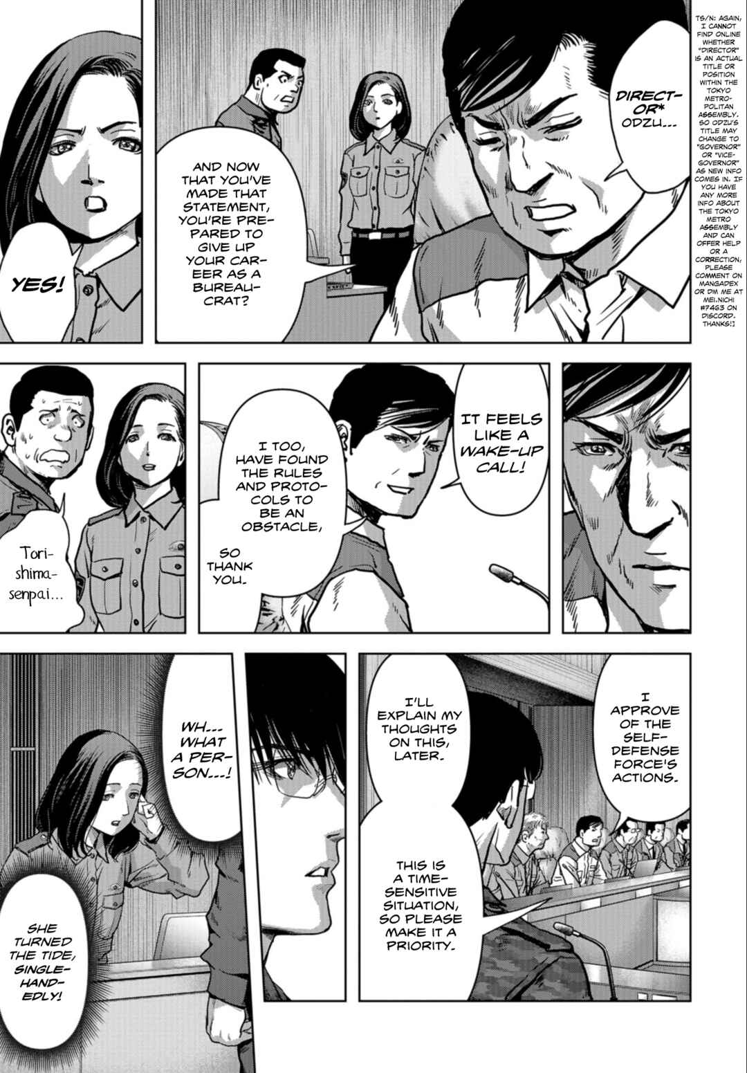 Page 33 Chapter 23 Kaijuu Jieitai