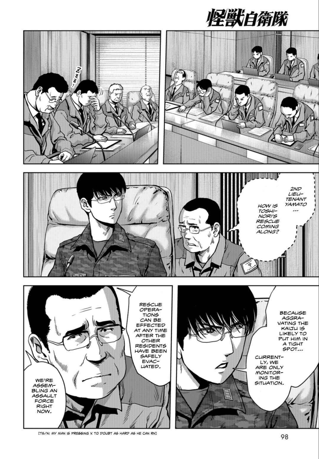 Page 51 Chapter 25 Kaijuu Jieitai