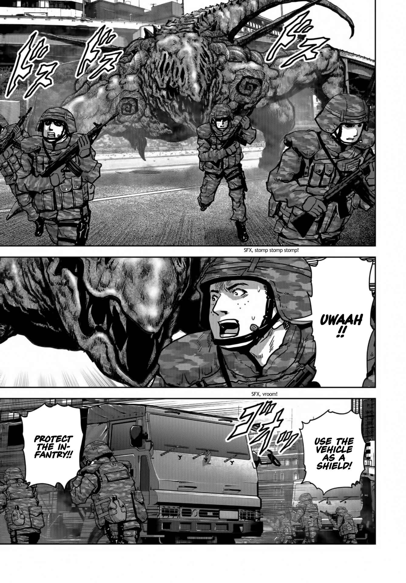 Page 4 Chapter 17 Kaijuu Jieitai