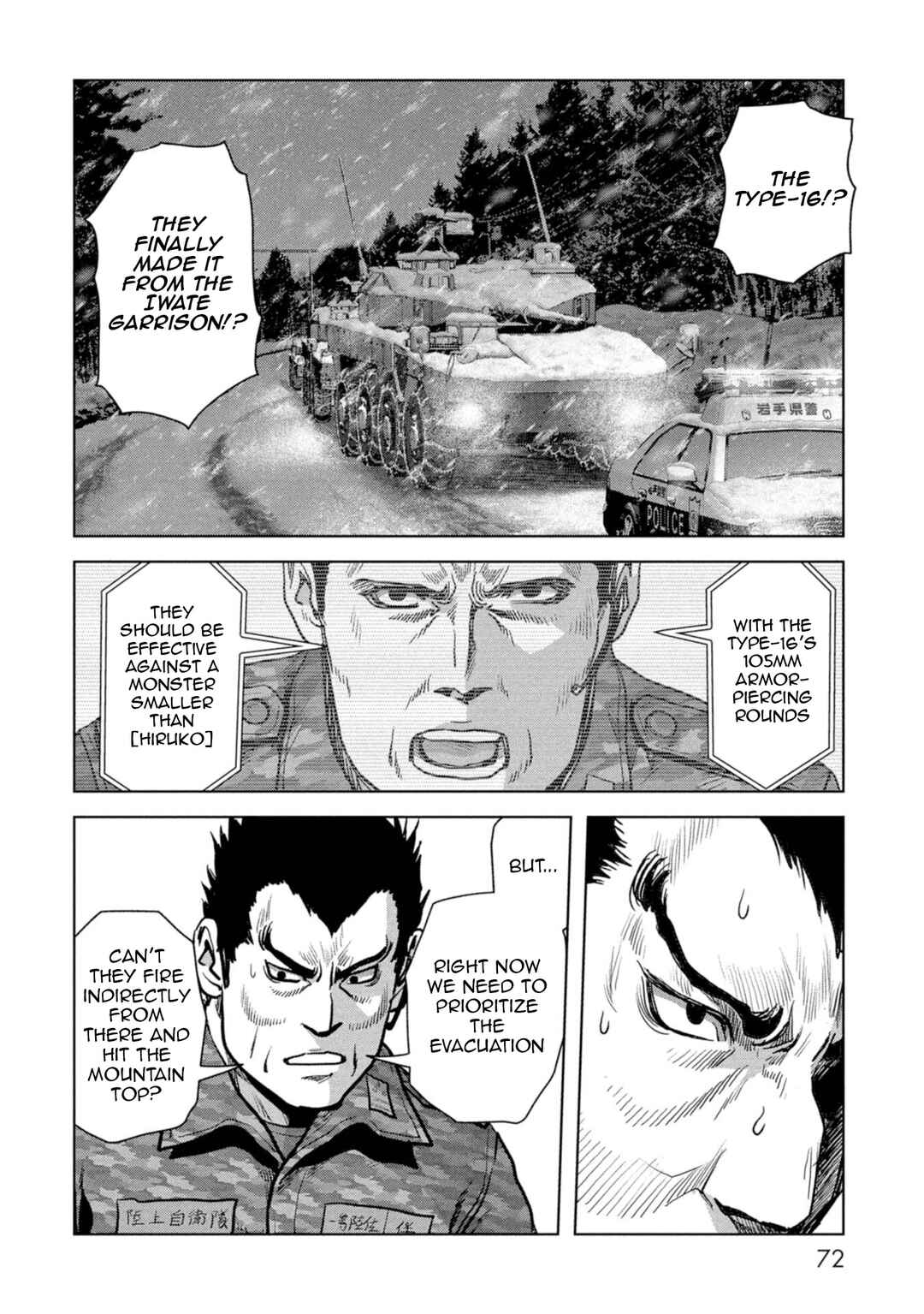 Page 72 Chapter 58 Kaijuu Jieitai