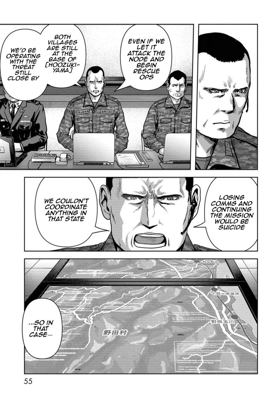 Page 55 Chapter 52 Kaijuu Jieitai