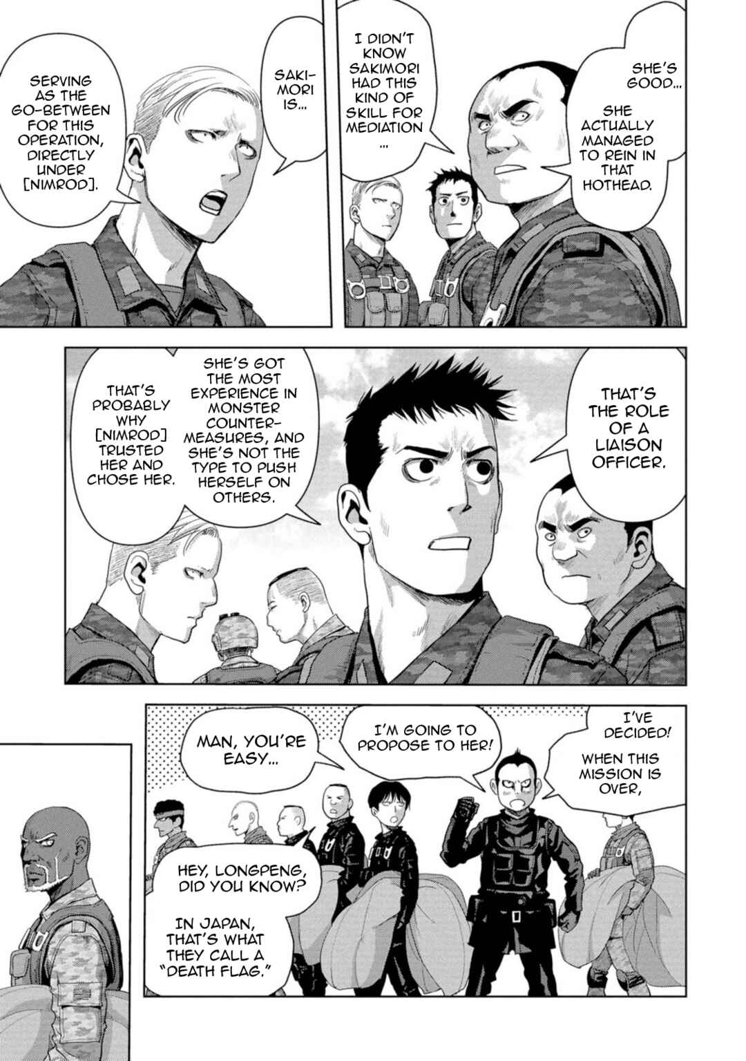 Page 14 Chapter 63 Kaijuu Jieitai