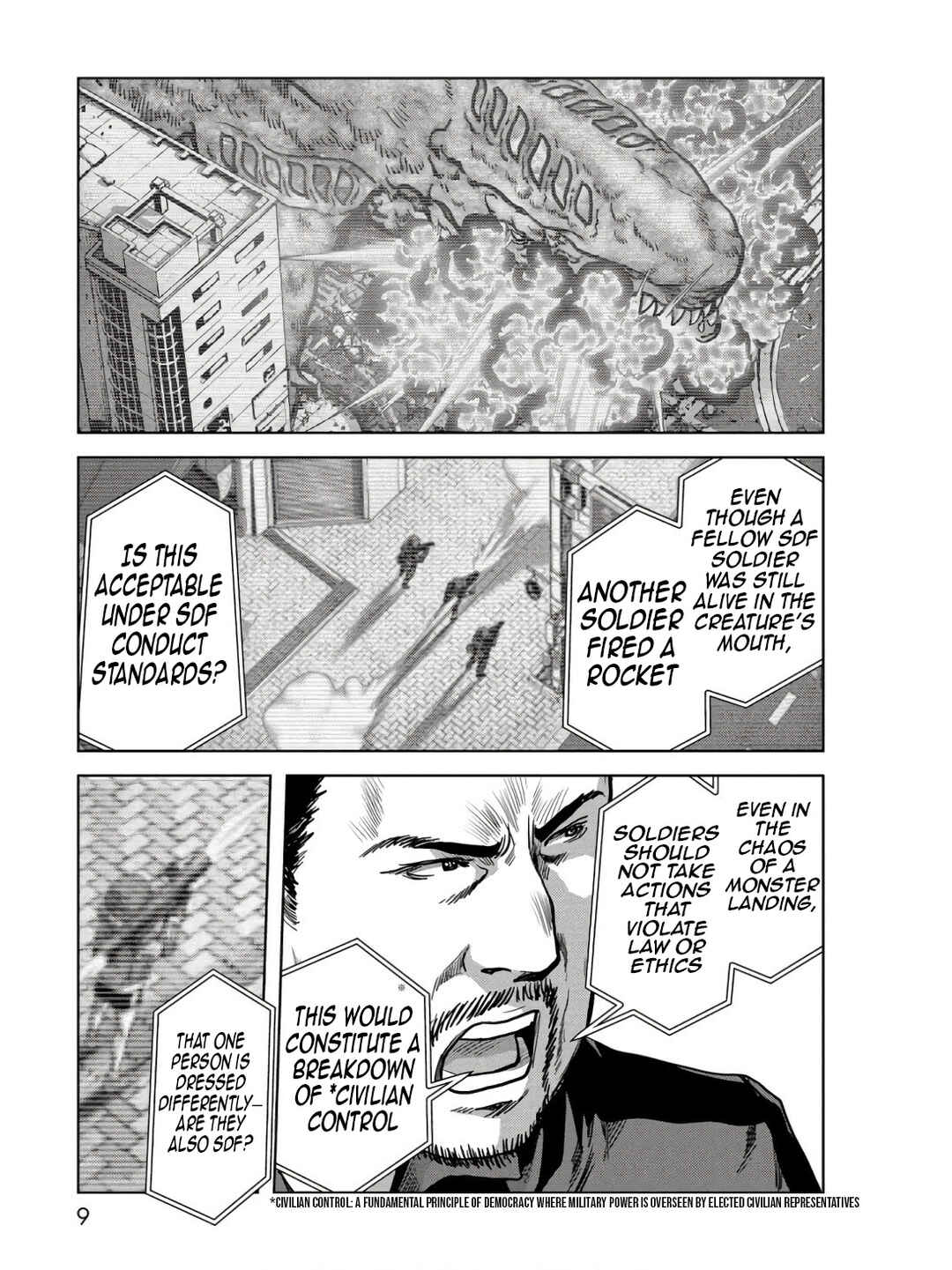 Page 11 Chapter 45 Kaijuu Jieitai