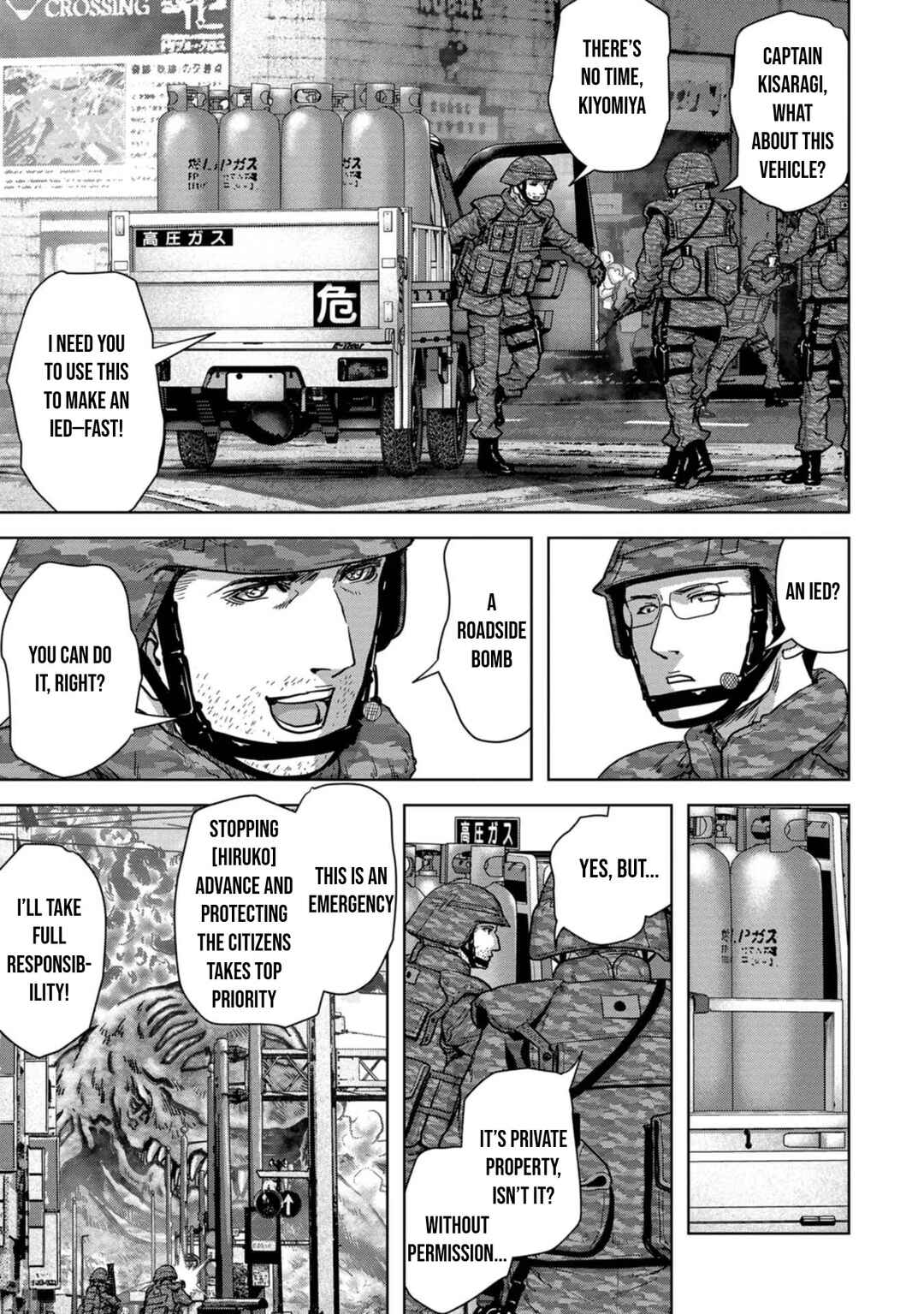 Page 10 Chapter 35 Kaijuu Jieitai