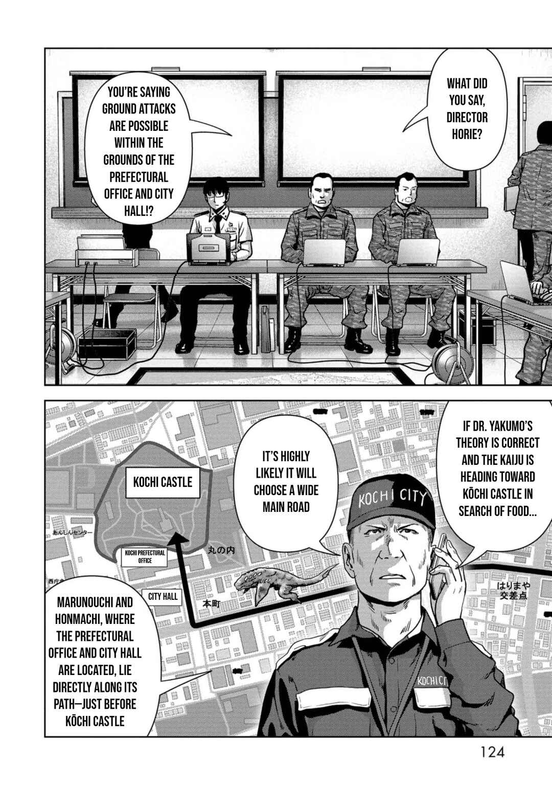 Page 54 Chapter 35 Kaijuu Jieitai