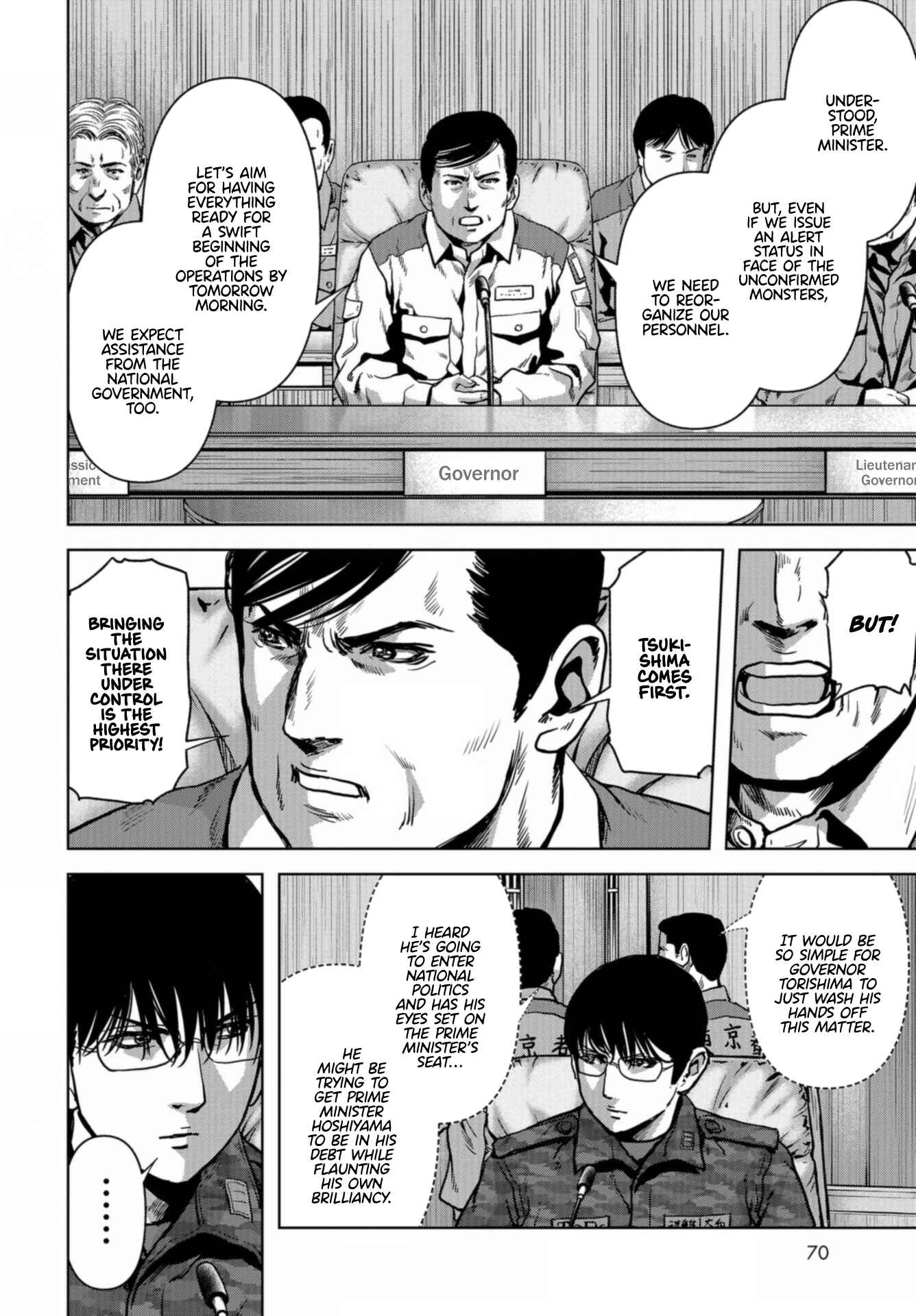 Page 4 Chapter 20 Kaijuu Jieitai
