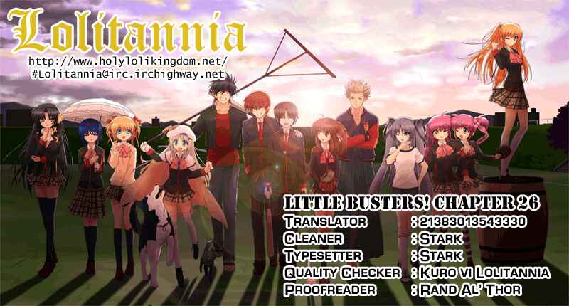 Page 1 Chapter 26 Little Busters! The 4-koma