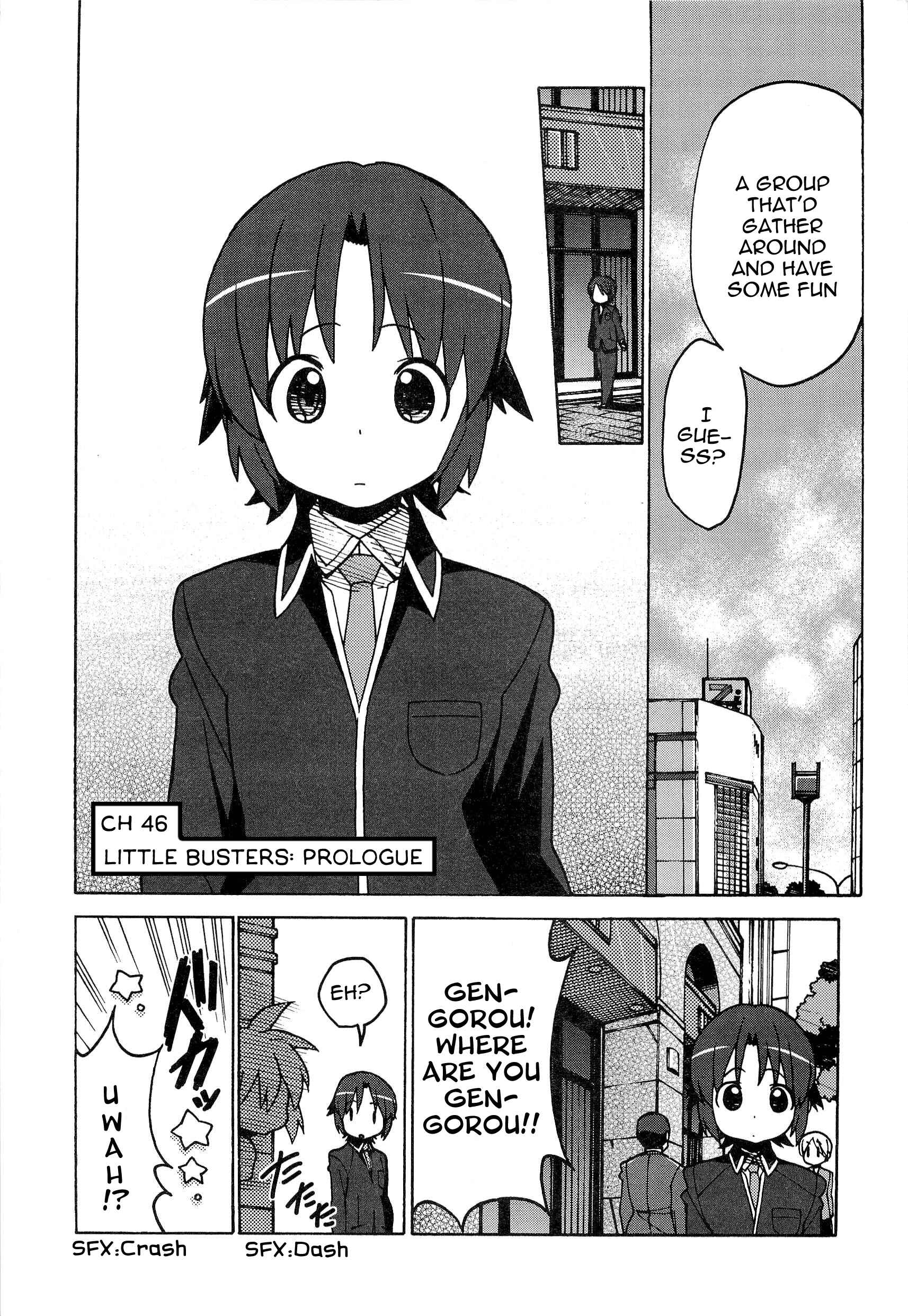 Page 3 Chapter 46 Little Busters! The 4-koma