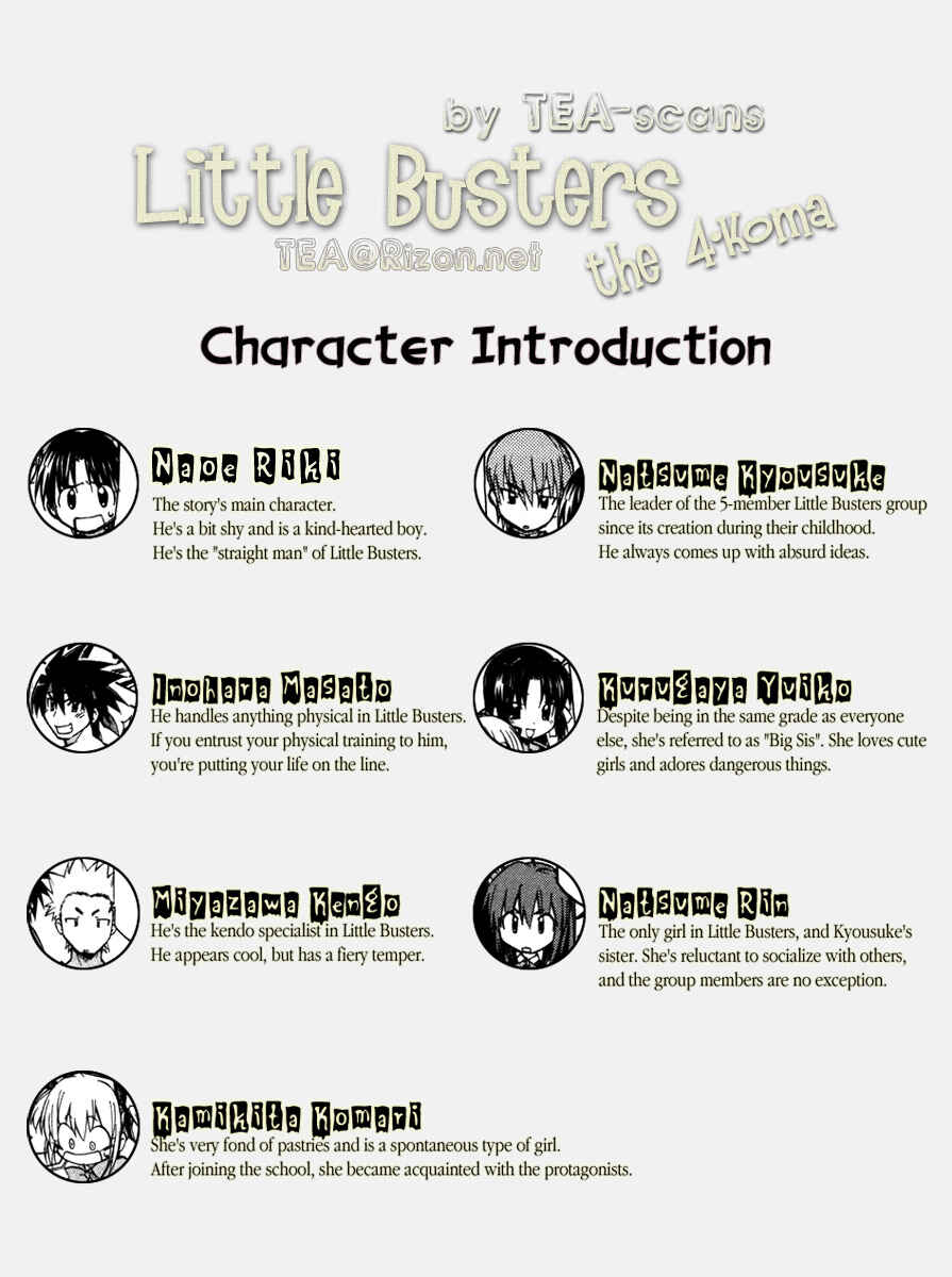 Page 2 Chapter 2 Little Busters! The 4-koma