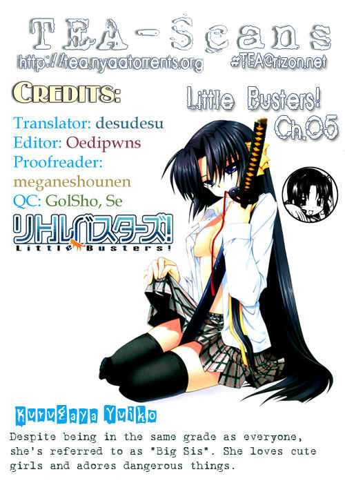 Page 1 Chapter 5 Little Busters! The 4-koma
