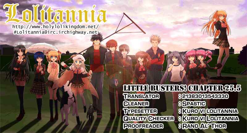 Page 1 Chapter 37.5 Little Busters! The 4-koma