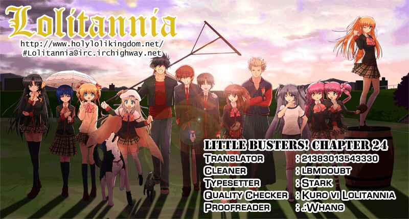 Page 1 Chapter 24 Little Busters! The 4-koma