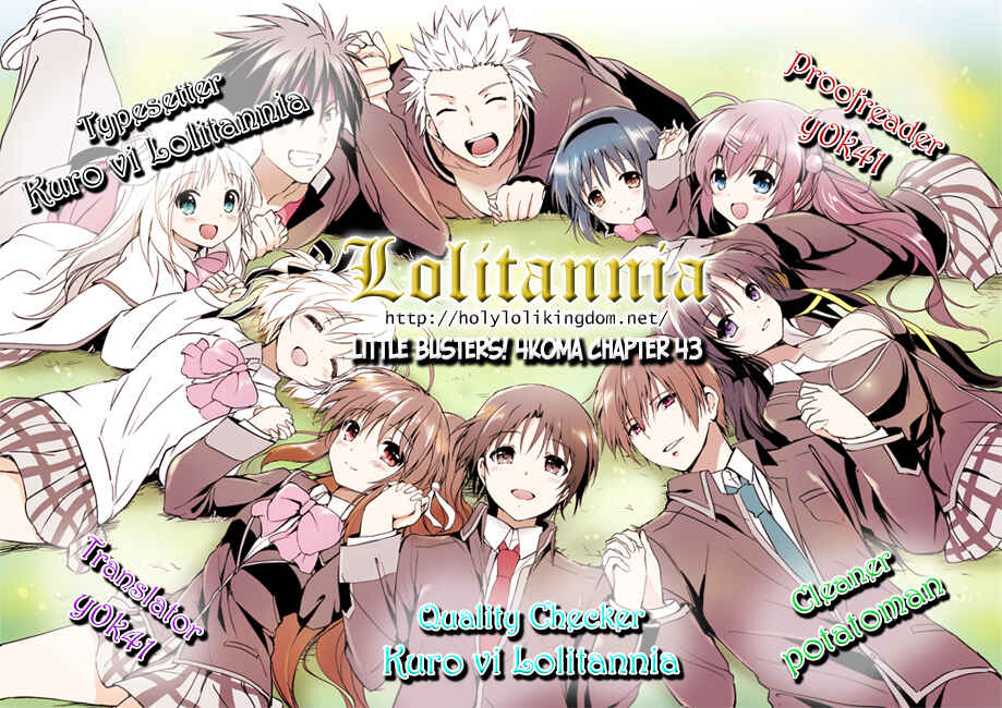 Page 1 Chapter 43 Little Busters! The 4-koma