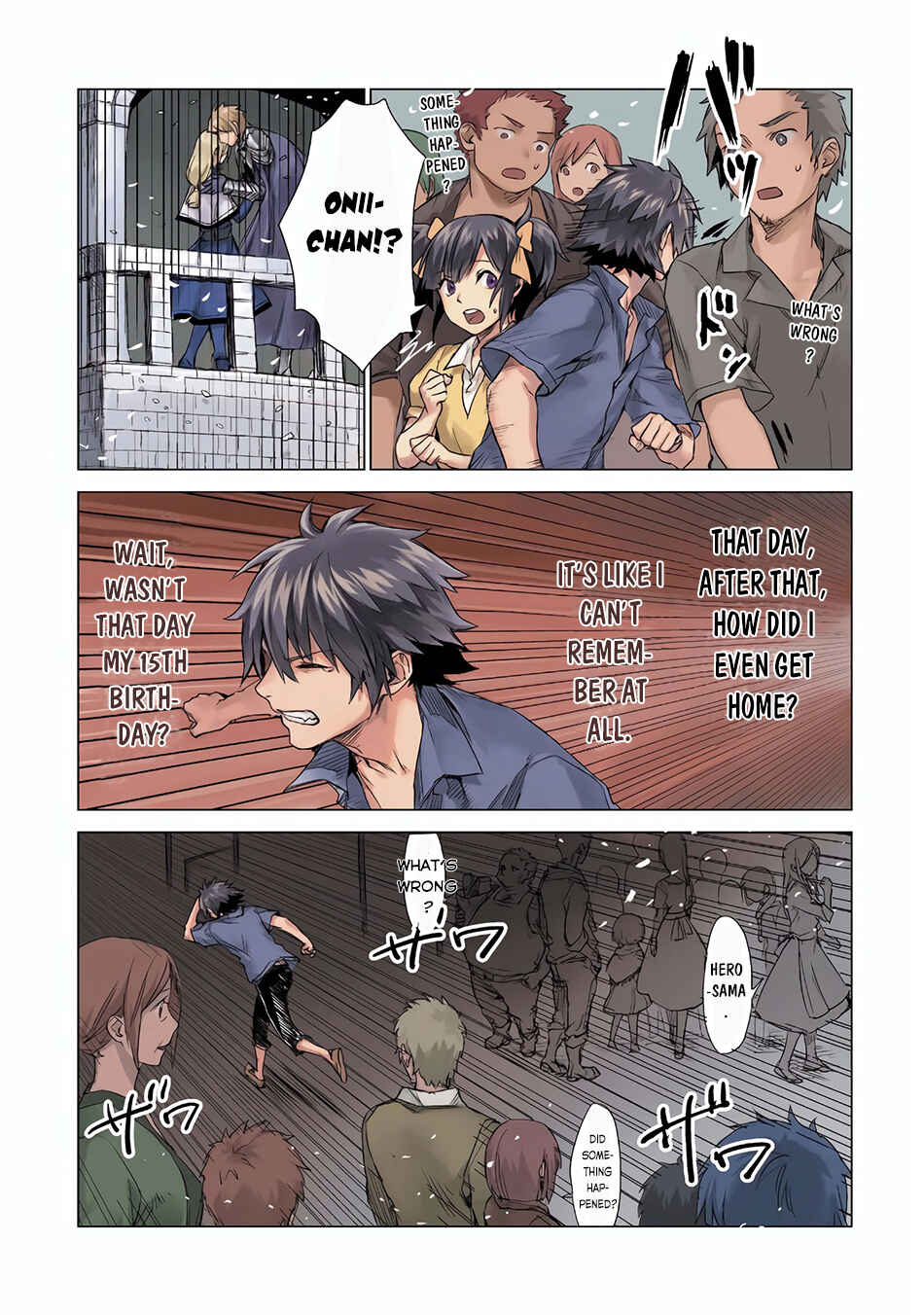 Page 11 Chapter 0 Sono Mono. Nochi ni... ~Futsuu no Otoko, Saikyou no  Michi o Iku~
