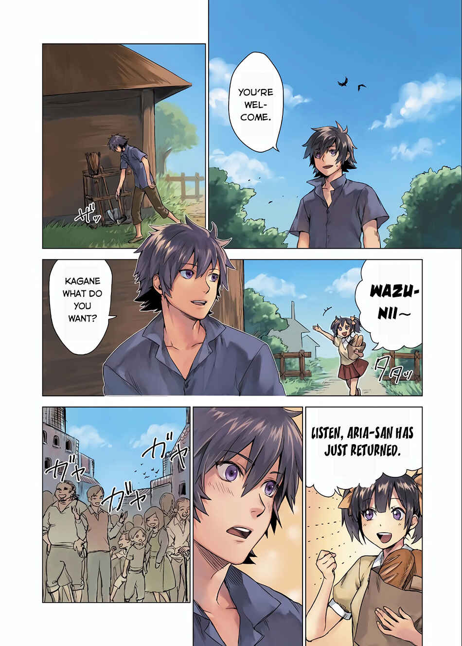 Page 4 Chapter 0 Sono Mono. Nochi ni... ~Futsuu no Otoko, Saikyou no  Michi o Iku~