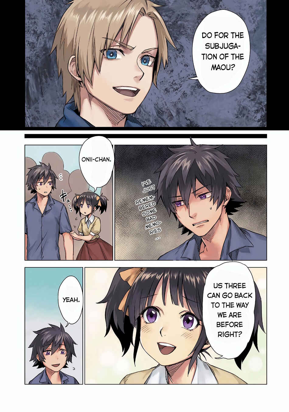 Page 9 Chapter 0 Sono Mono. Nochi ni... ~Futsuu no Otoko, Saikyou no  Michi o Iku~