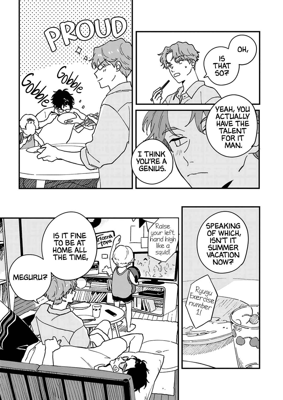 Page 10 Chapter 3 Daraku Kazokuron