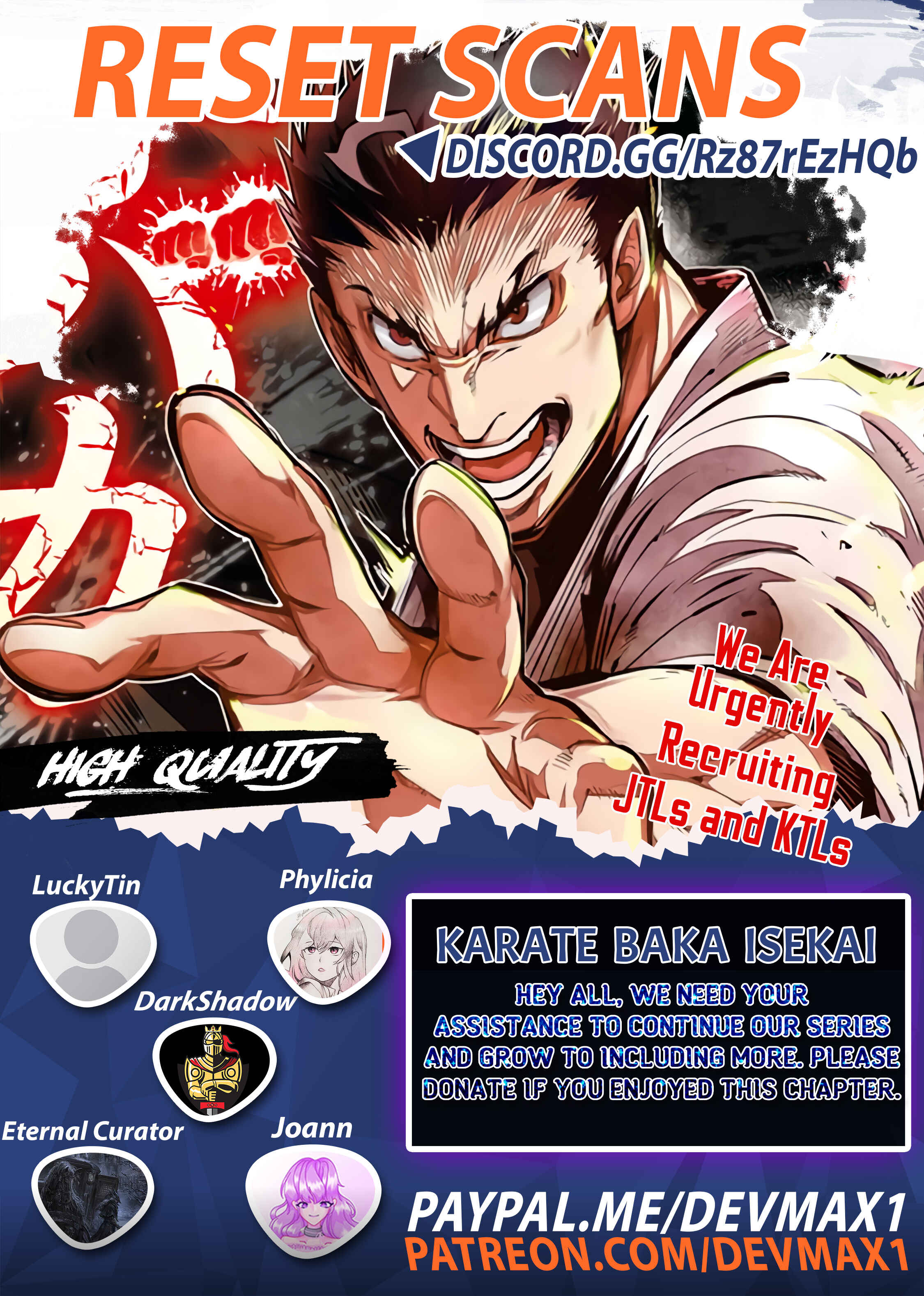 Page 1 Chapter 11.1 Karate Master Isekai