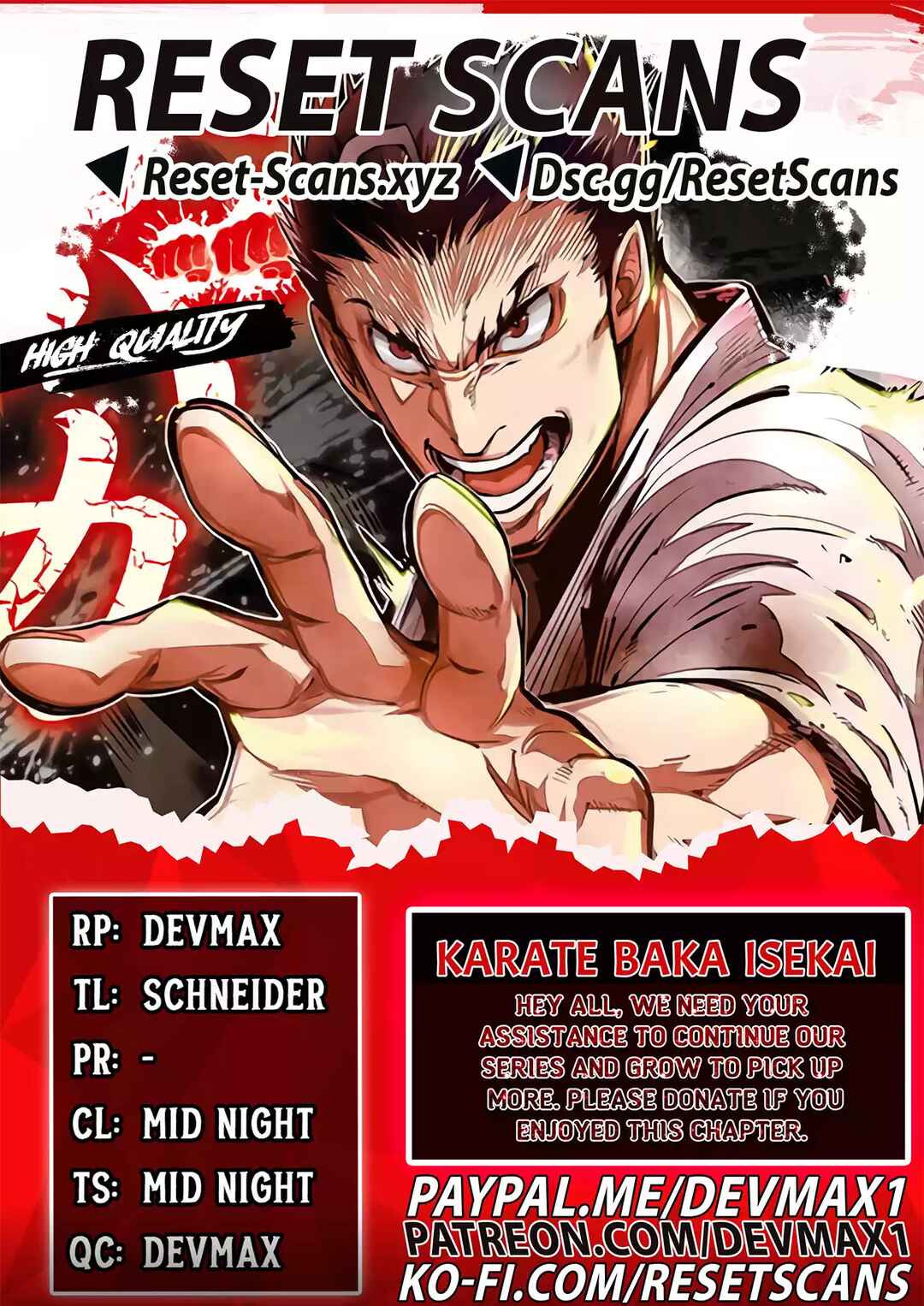 Page 1 Chapter 27 Karate Master Isekai