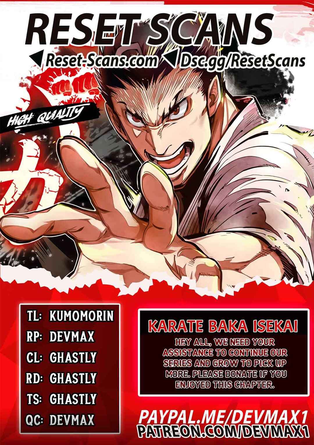Page 1 Chapter 23.2 Karate Master Isekai