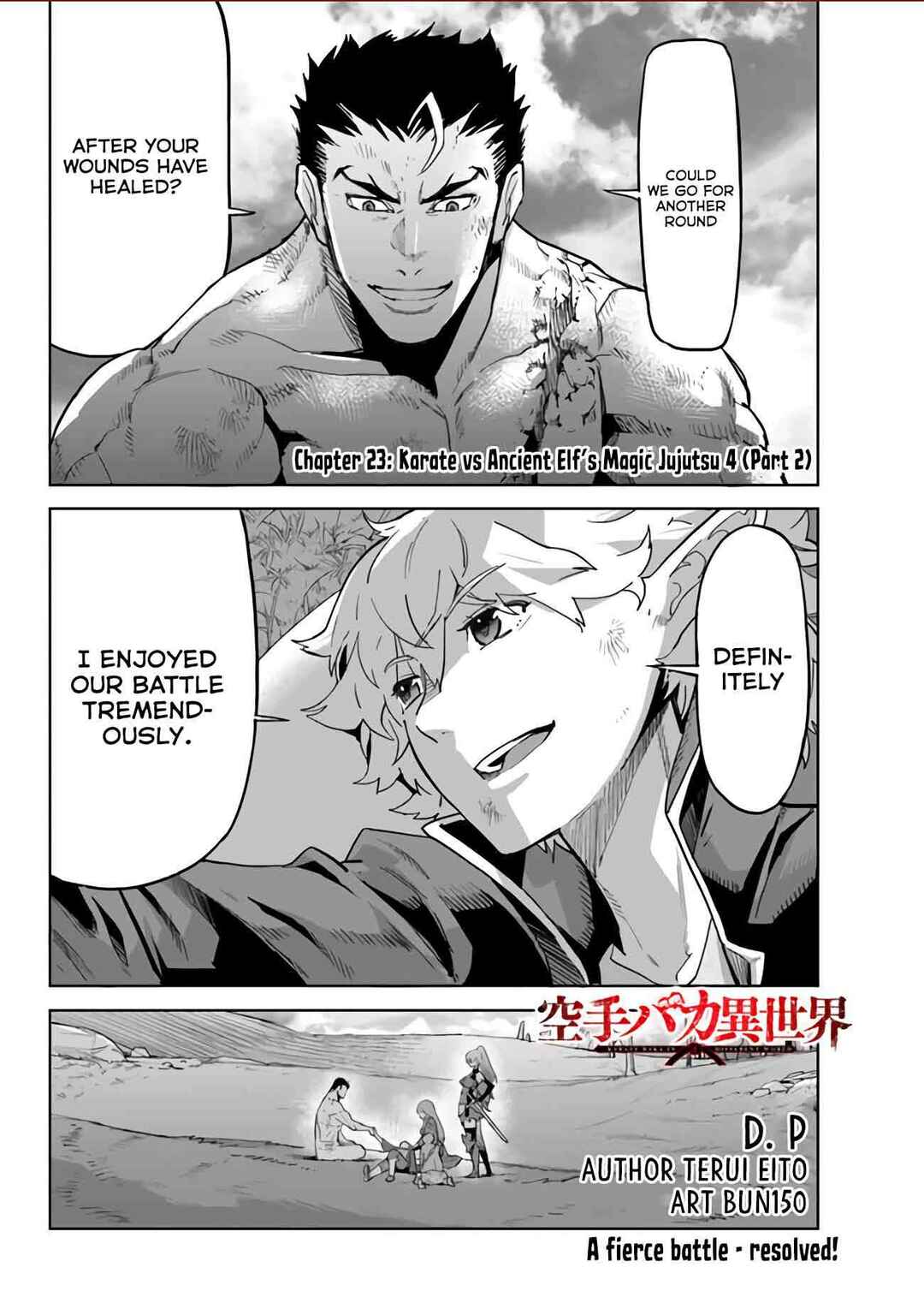 Page 2 Chapter 23.2 Karate Master Isekai