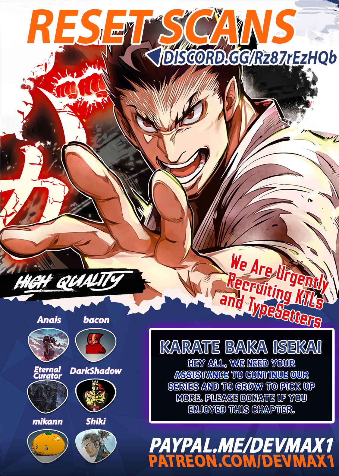 Page 1 Chapter 14.2 Karate Master Isekai