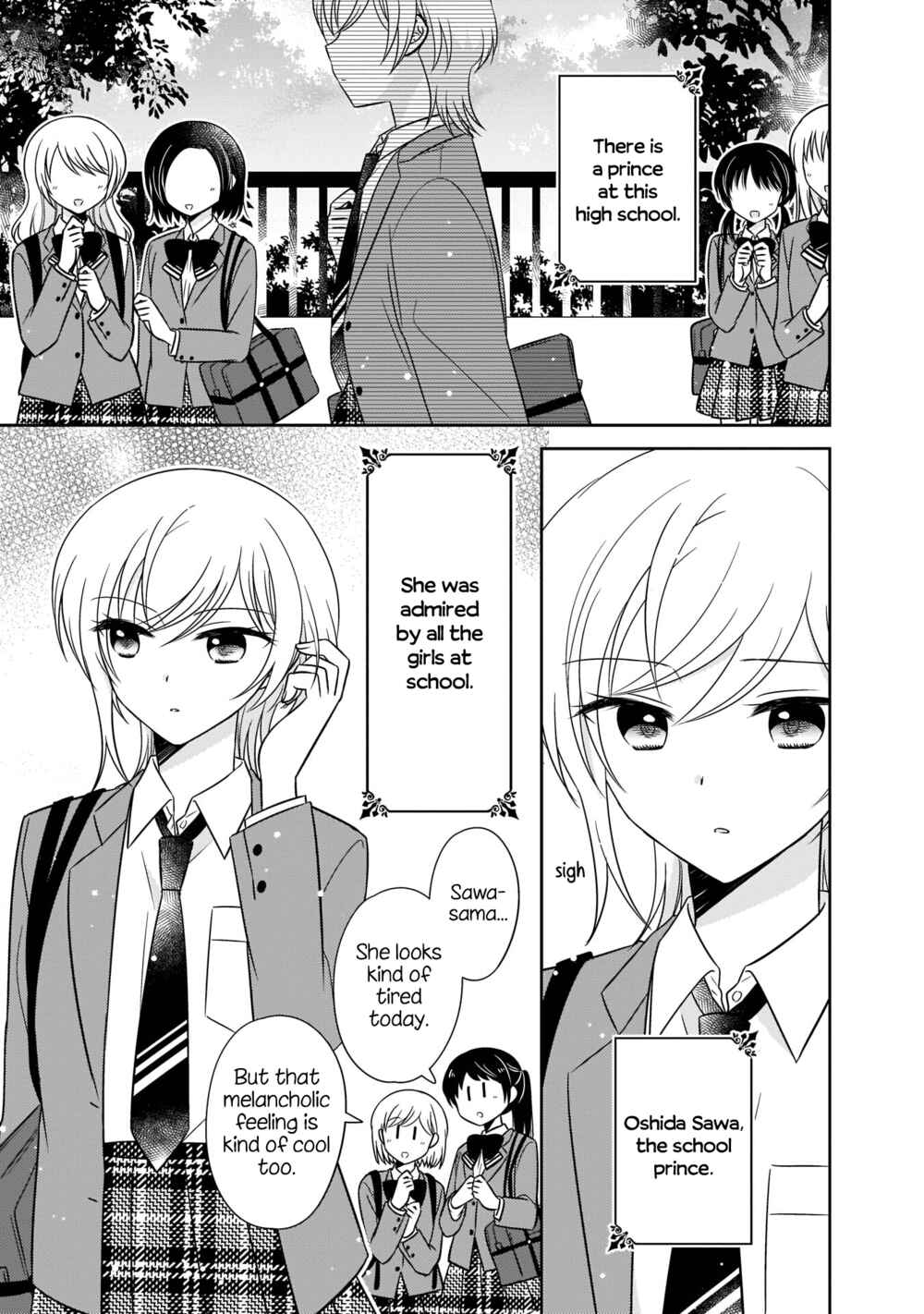 Page 1 Chapter 8 Oshibana!