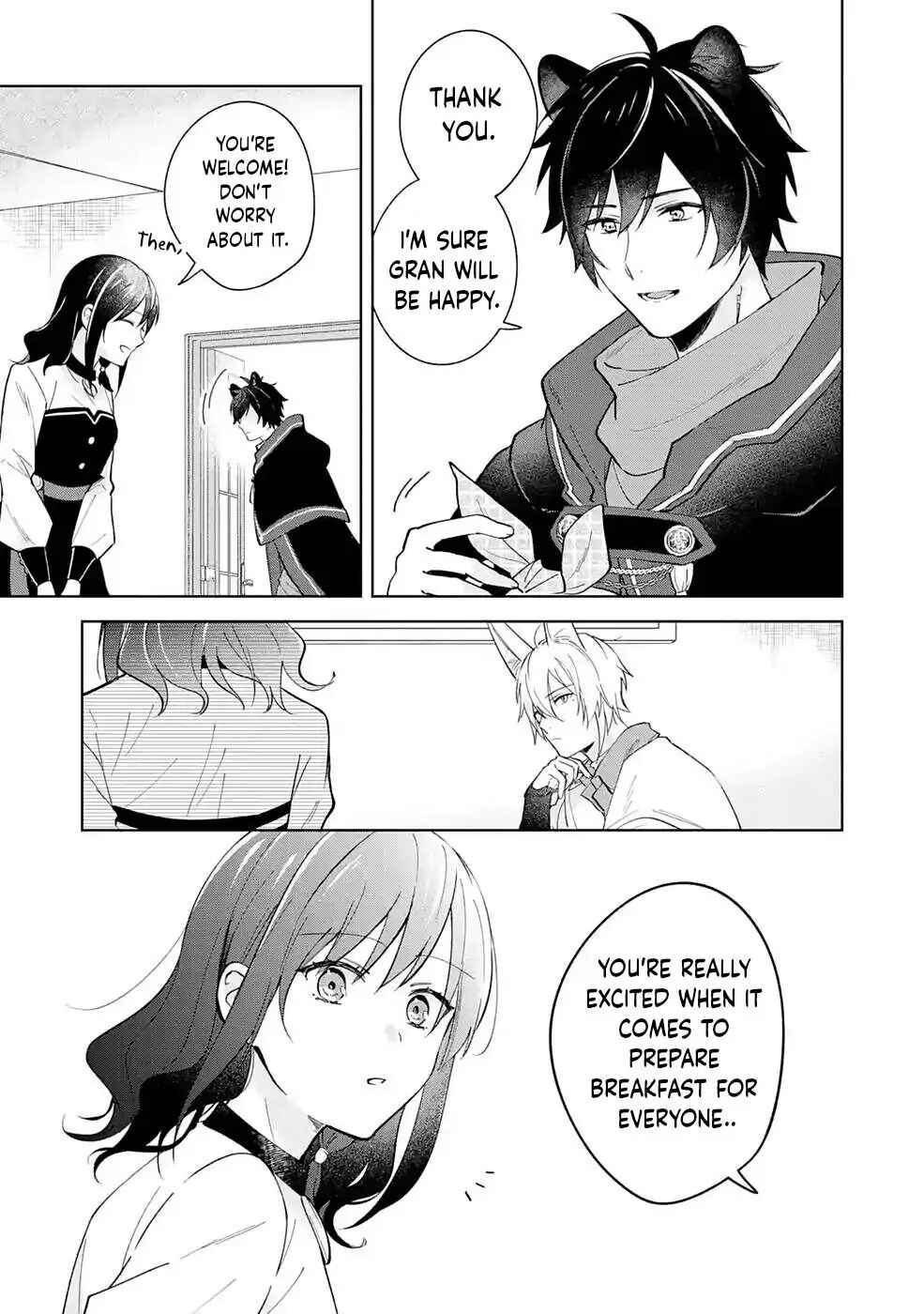 Page 12 Chapter 4 Isekai de Pension Hajimemashita. Sekai de Yuiitsu no Kuro Majo desu ga, Kono Chikara wa Okyaku-sama no Tame ni Tsukaimasu