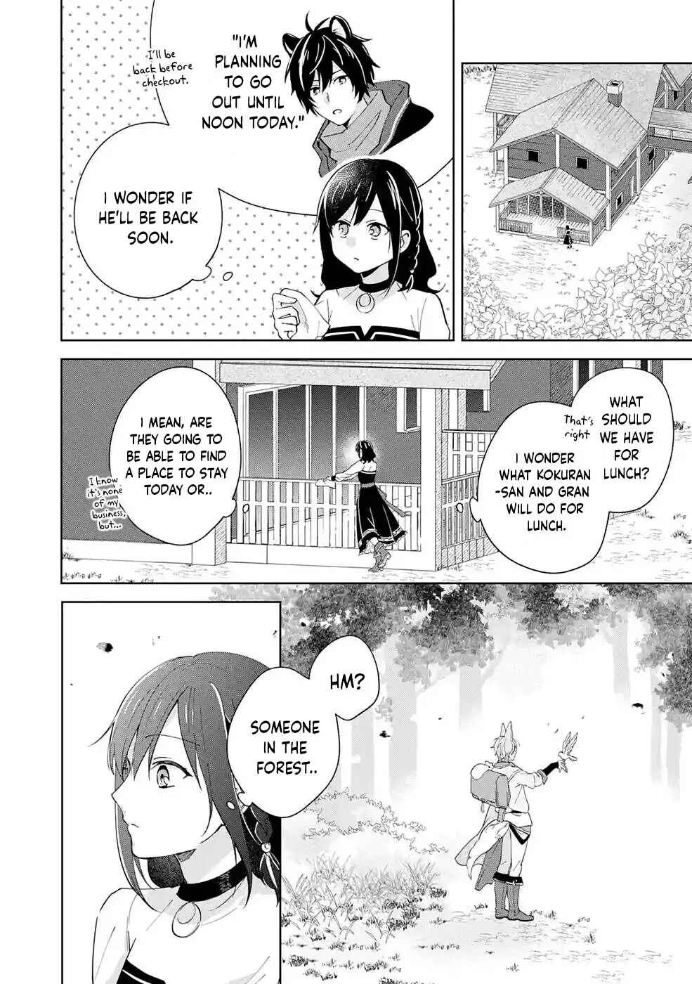 Page 13 Chapter 3 Isekai de Pension Hajimemashita. Sekai de Yuiitsu no Kuro Majo desu ga, Kono Chikara wa Okyaku-sama no Tame ni Tsukaimasu