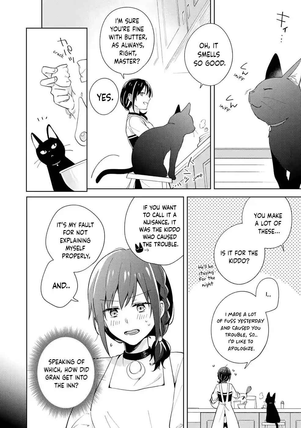 Page 3 Chapter 3 Isekai de Pension Hajimemashita. Sekai de Yuiitsu no Kuro Majo desu ga, Kono Chikara wa Okyaku-sama no Tame ni Tsukaimasu