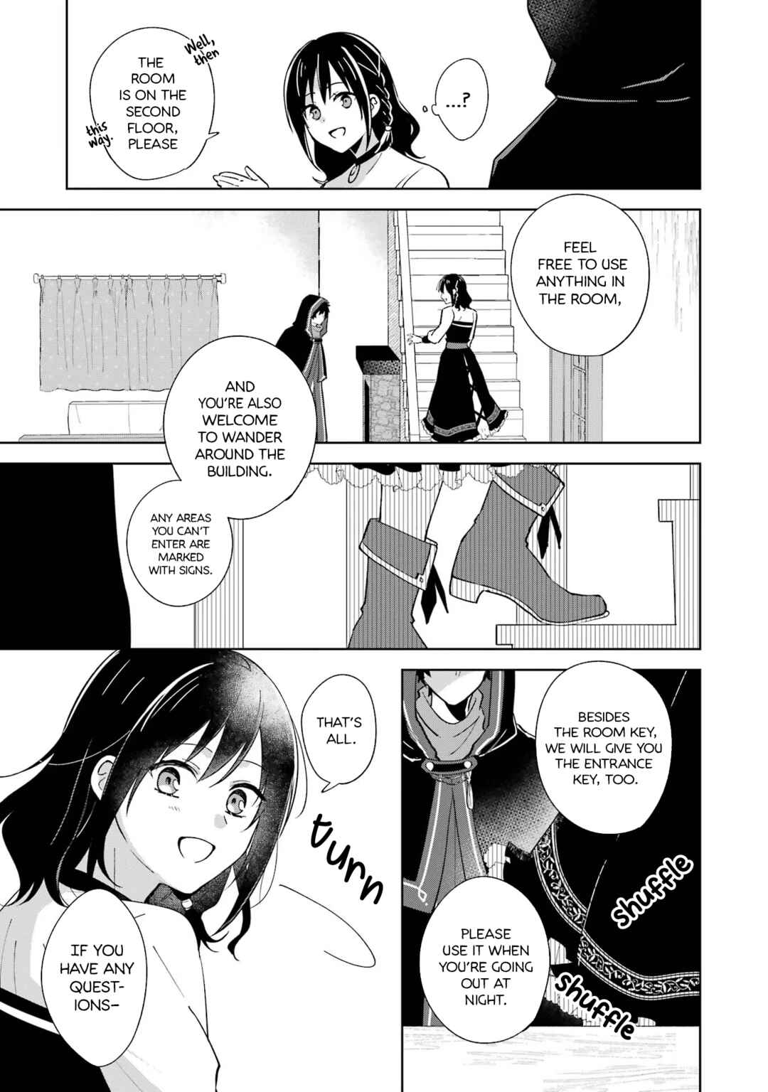 Page 9 Chapter 2 Isekai de Pension Hajimemashita. Sekai de Yuiitsu no Kuro Majo desu ga, Kono Chikara wa Okyaku-sama no Tame ni Tsukaimasu