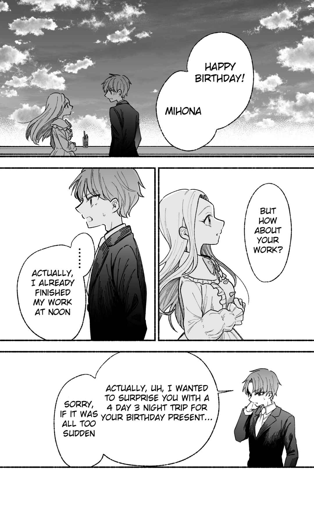 Page 1 Chapter 24 Watashi no Otto wa Stress ga Tamaru to Shota Kasuru