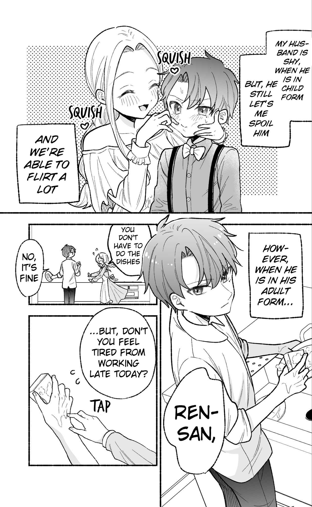 Page 1 Chapter 5 Watashi no Otto wa Stress ga Tamaru to Shota Kasuru