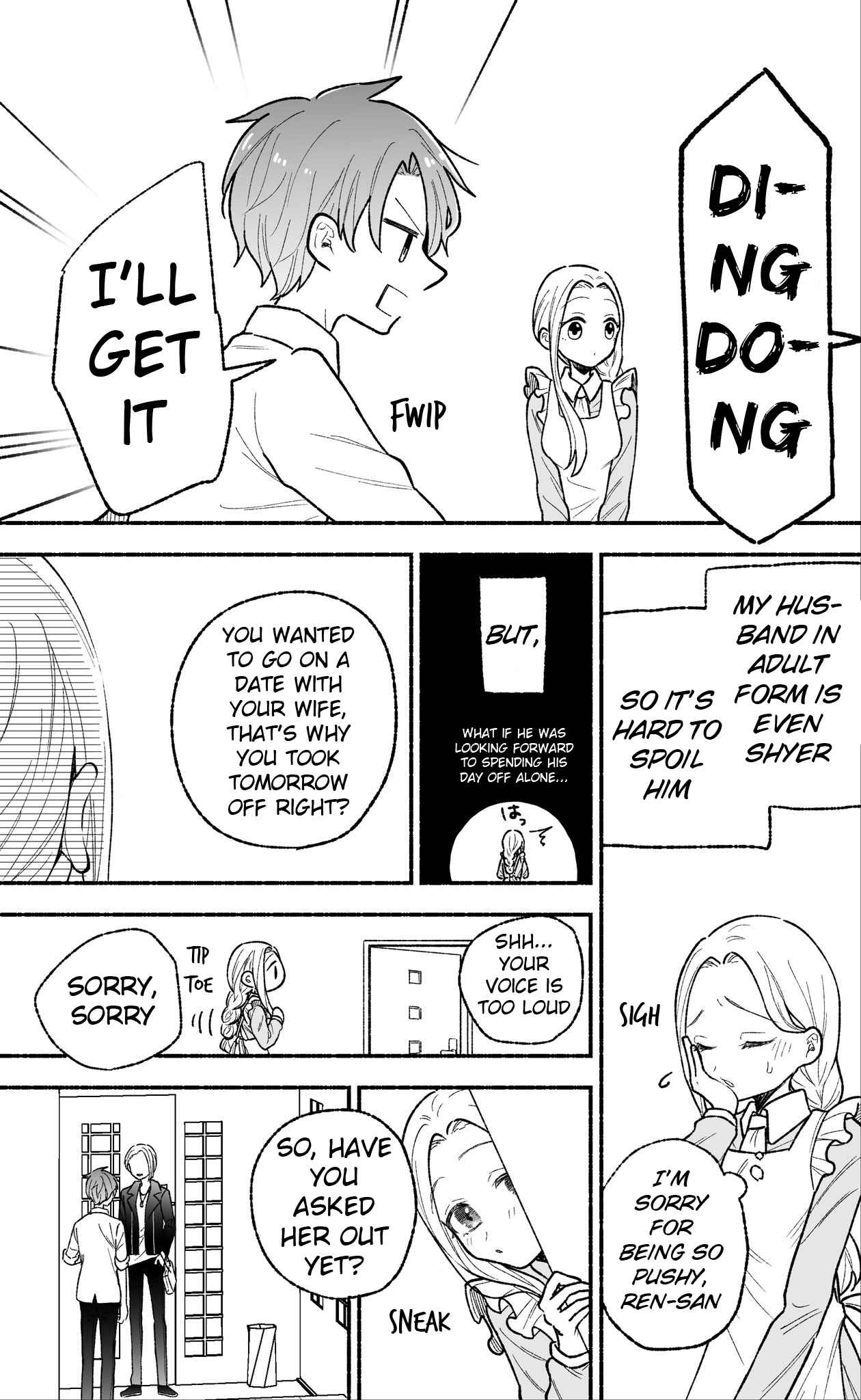 Page 3 Chapter 5 Watashi no Otto wa Stress ga Tamaru to Shota Kasuru