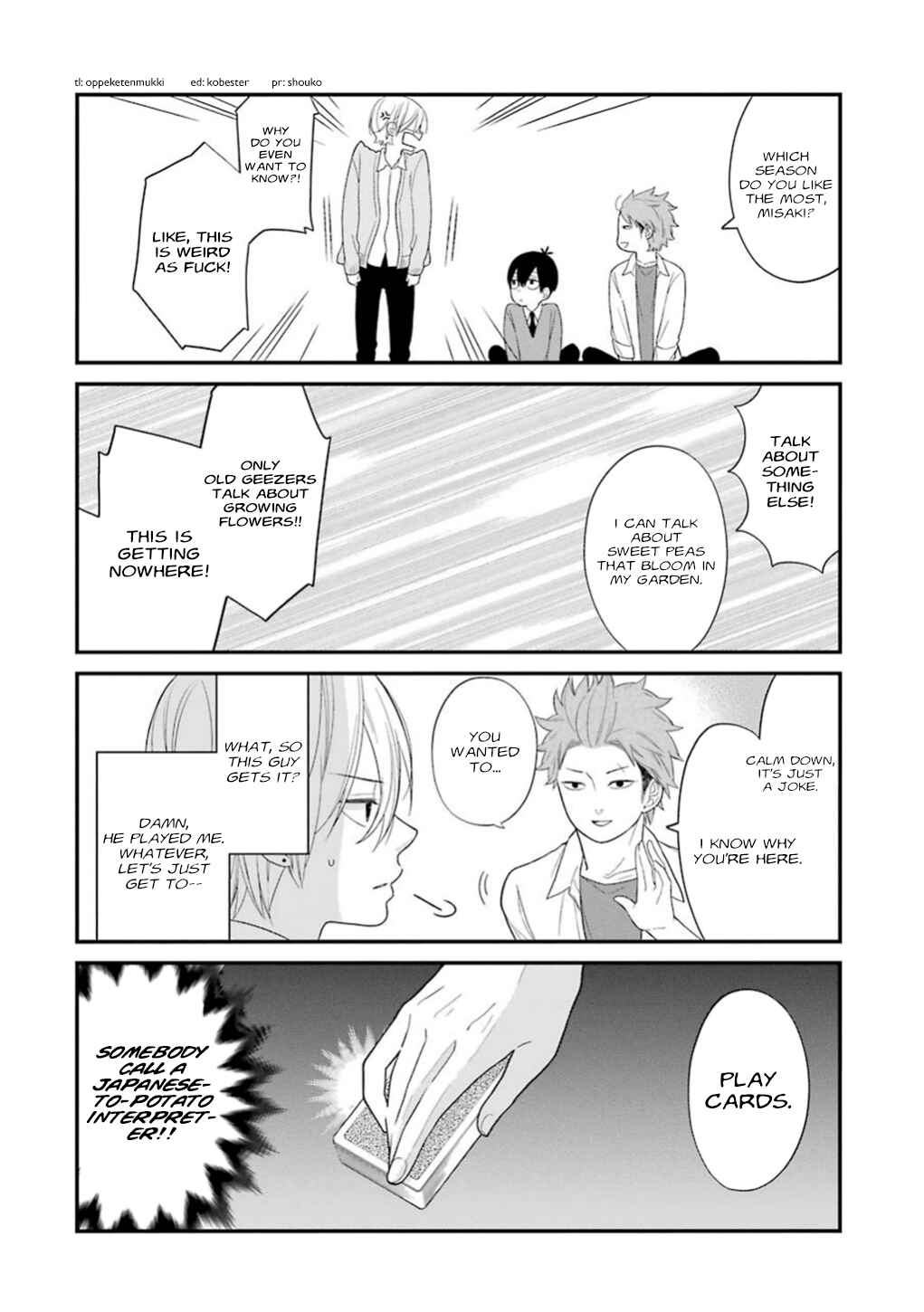 Page 10 Chapter 17 Kuzumi-kun, Cant You Read the Room?