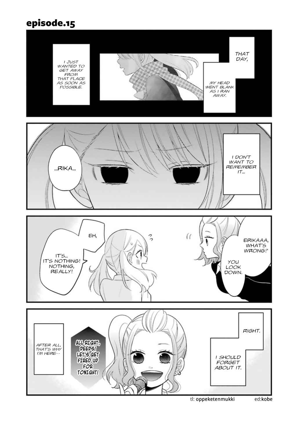 Page 1 Chapter 15 Kuzumi-kun, Cant You Read the Room?