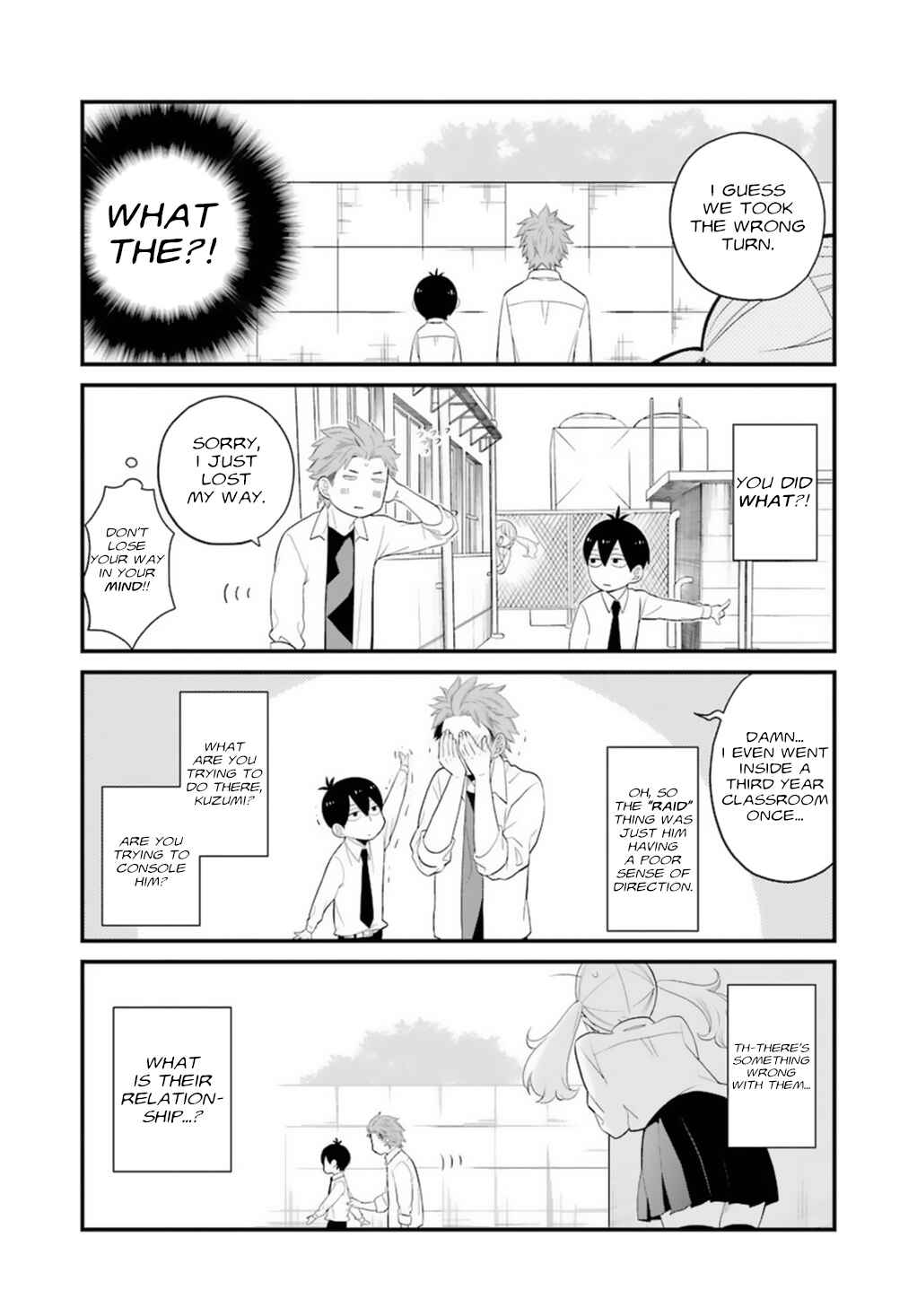 Page 8 Chapter 0.9 Kuzumi-kun, Cant You Read the Room?