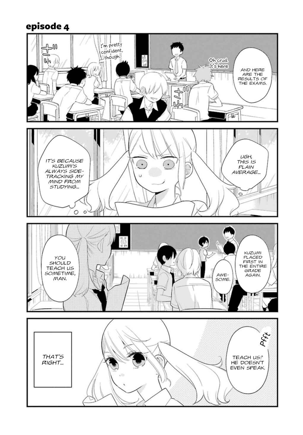 Page 1 Chapter 4 Kuzumi-kun, Cant You Read the Room?