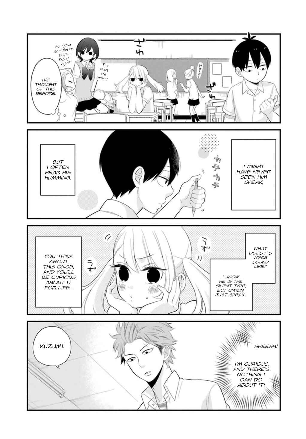 Page 3 Chapter 4 Kuzumi-kun, Cant You Read the Room?