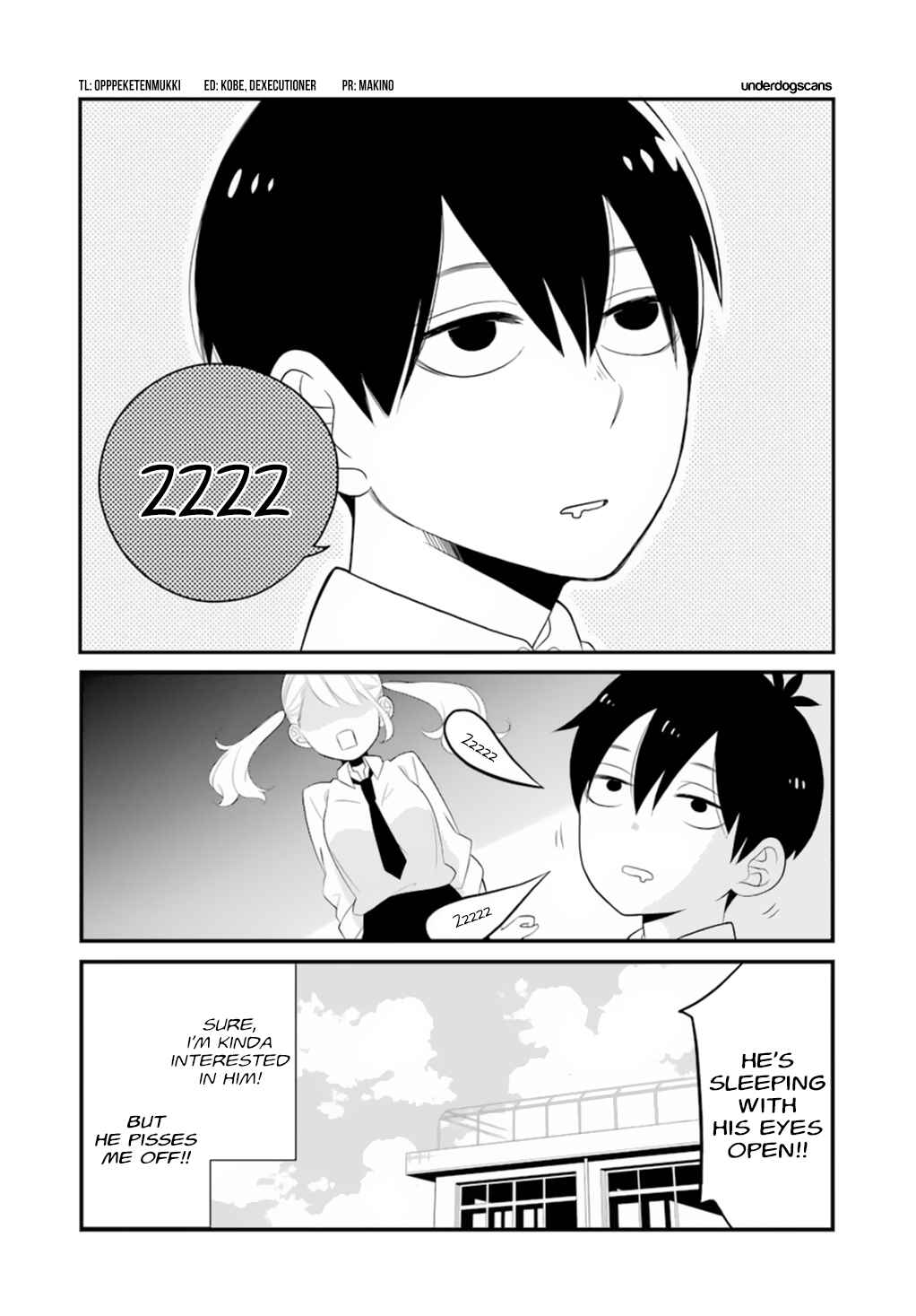 Page 20 Chapter 0.1 Kuzumi-kun, Cant You Read the Room?