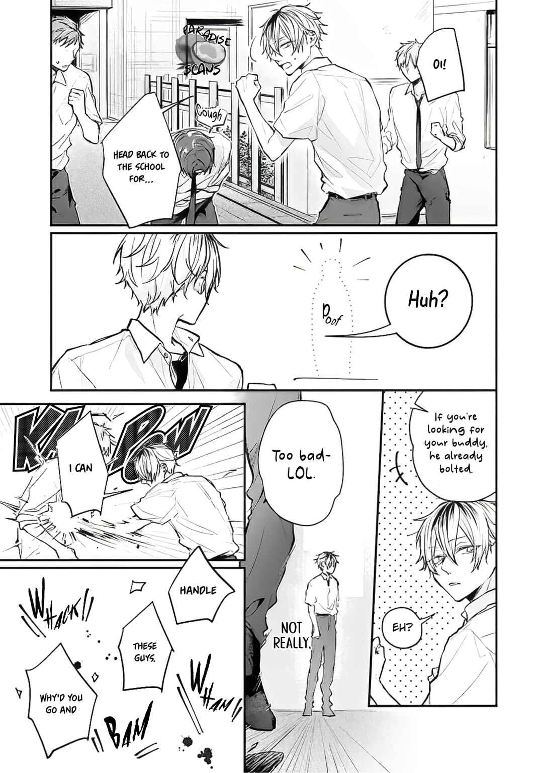 Page 8 Chapter 1.2 Yankee-kun ga Nakasareru Wake
