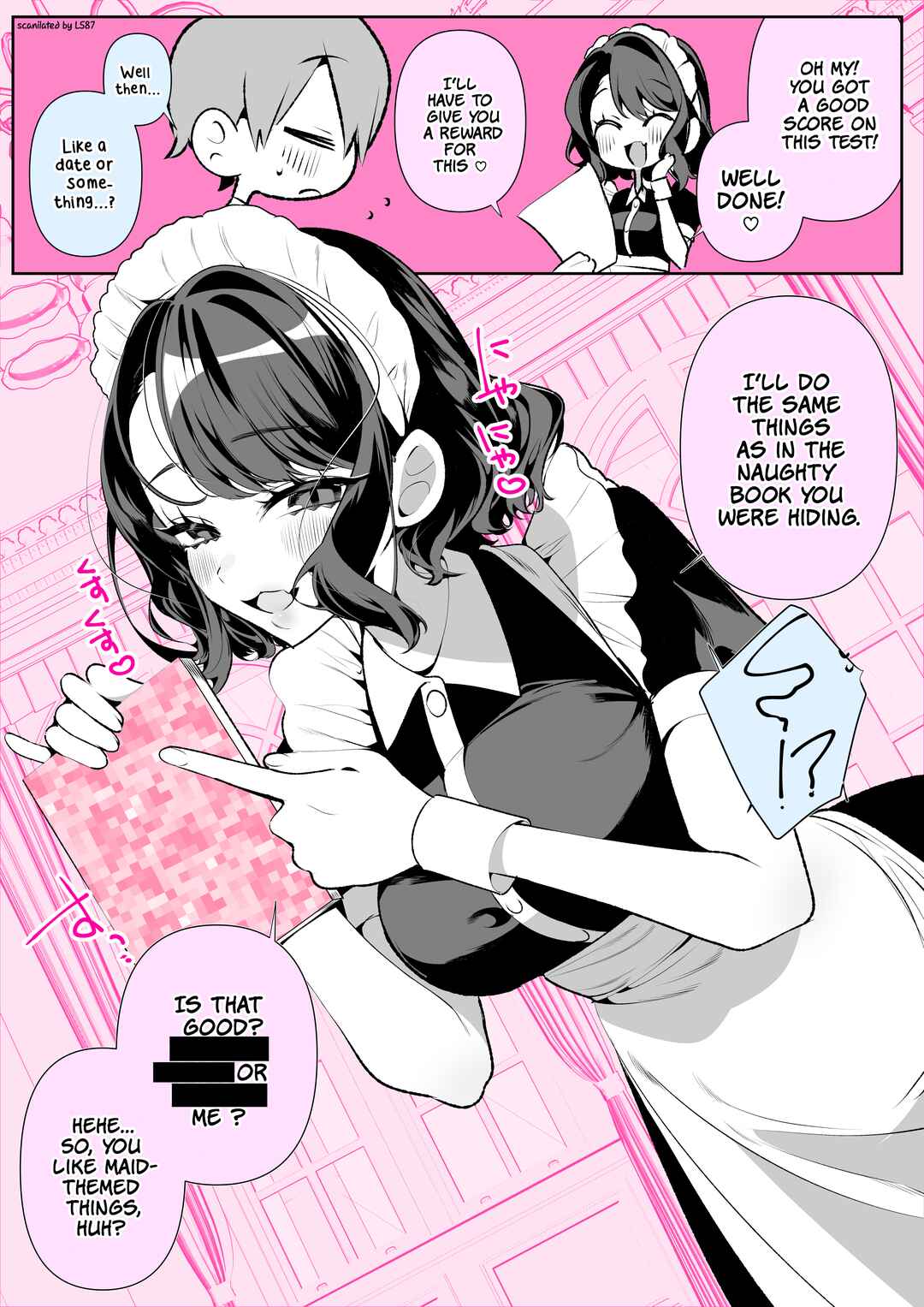 Page 1 Chapter 8 The Mean Maid Rui-san