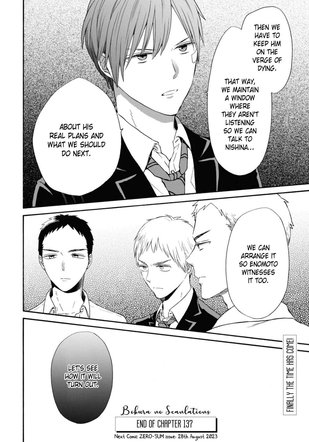 Page 20 Chapter 137 Bokura no Kiseki