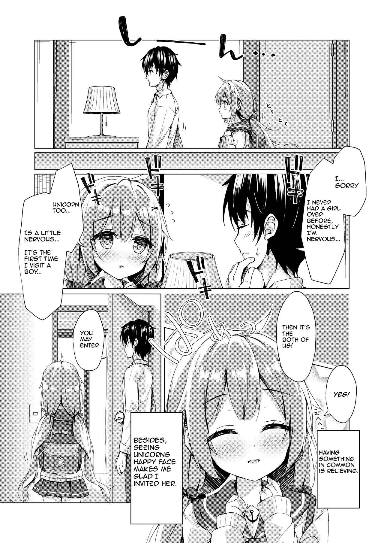 Page 5 Chapter Unknown_04c4 Azur Lane - Unicorn-chan to Himitsu no Obenkyoukai (Doujinshi)